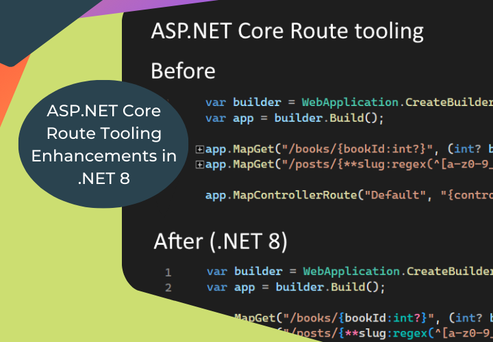 route tooling in .NET 8 web development company