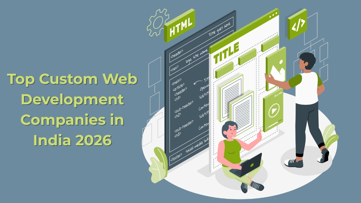 Top Custom Web Development Companies in India 2026