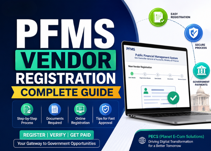 PFMS Vendor Registration Complete Guid